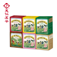 【天仁茗茶】原片茶包綜合10入x6盒組(東方美人/茉莉花茶/普洱茶)