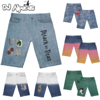 Attack On Titan Cospaly Anime Denim Pants Scout Legion Jeans Sweatpants Attack On Titan Costume Harajuku Streetwear Pantalones