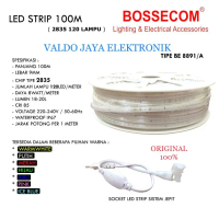 BOSSECOM LED STRIP Waterproof @100 Meter 2835 IP67 120LED Lampu Selang