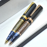 BMP Limited Writers Edition Leo Tolstoy Signature Ballpoint Pen Unique Metal Barrel Design Office Writing Gel Rollerball Pen MB