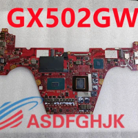 Original GX502GW for ASUS, ROG, Zephyrus S, GX502, GX502GV, laptop motherboards i5-9300H, i7-9750H, RTX2060, 6G