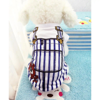 DY Loving - pakaian anjing, backpacker comel, seluar, baju, sut, corak tali leher, rompi, anjing, ku