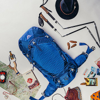 Gregory 官方直營 40L ZULU登山背包 帝國藍 M/L