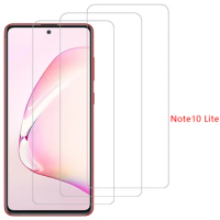 protective tempered glass for samsung galaxy note 10 lite screen protector on note10lite note10 light not 10lite film glas galxy