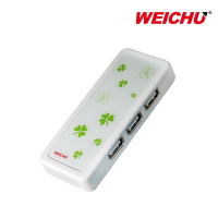 WEICHU 幸運戀 USB2.0HUB+52多合一讀卡機 (附贈USB線) HR-520W