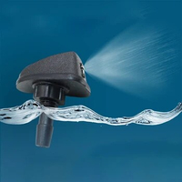 Car Universal Windshield Washer Sprinkler Head Wiper Fan Shaped Spout Cover Water Outlet Nozzle Adjustment 1/2/4 Pcs