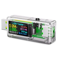 1 Piece Multimeter Tester IPS Color Display Digital Multimeter Voltage And Current Monitor DC 5.1A/30V/150W Power Meter Tester
