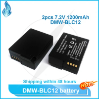 1200mAh DMW-BLC12 BLC12PP BLC12E BP-DC12 Battery For Panasonic DMC GH2 G6 G5 V-LUX4 FZ1000 FZ200 FZ300GH2 DE-A808A DMW-BTC6 L