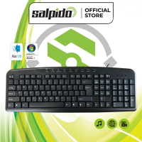 Salpido KM-21 (1year warranty) Multimedia Keyboard Computer Key Pc Mouse