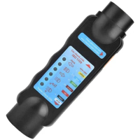 RV Connector Tester Plug Tool 12V Socket Connection Adapter 7-Pin Wiring Circuit Tester Connector for Car Truck Towing