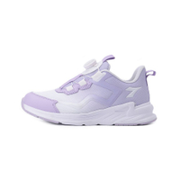 DIADORA 疾風 寬楦旋鈕運動慢跑鞋 白紫 DA13161 大童鞋