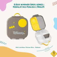 B.Box Warner Bros Series - Batman | Peralatan Makan Minum - Mini Lunch Box