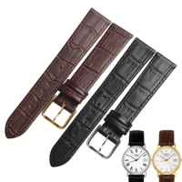 WENTULA watchbands for tissot T52 calf-leather band cow leather Genuine Leather leather strap watch band man