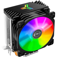 หม้อน้ำ Qiaosibo CR1200 ท่อทองแดงสองท่อ แสงสีอัตโนมัติ หม้อน้ำระบายความร้อน CPU คอมพิวเตอร์ตั้งโต๊ะ