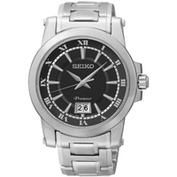 seiko SK037 Premier 6N76-00B0D (SUR015J1)大視窗經典羅馬石英腕錶/黑面41mm｜樂天全館特惠中★指定刷卡回饋10%