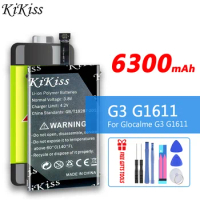 KiKiss High Capacity 6300mAh Replacement G3 G1611 Battery for Glocalme G3 G1611