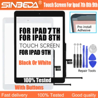 For Ipad 7th 8th 9th Digitizer Touch Screen Panel Touch Display Digitizer For Ipad7 Ipad8 Ipad9 Touch Screen Home Button Bezel