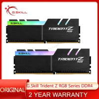 G.SKILL Trident Z RGB Series (Intel XMP) DDR4 RAM 16GB (2x8GB) 32GB(16G×2) 3200MHZ 3600MHZ 1.35V Desktop Computer Memory UDIMM