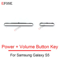 10PCS For Samsung Galaxy S5 G900F G900H G900I G900 I9600 G900FD G900MD Side Power Key Switch Volume Button Side Button Key