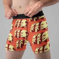 Karl Marx Underwear Sublimation Hot Polyester Trunk Design Funny Youth Boxer Brief