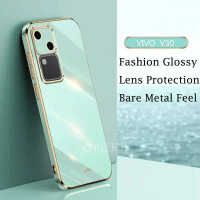 เคส Vivo V30 Ultra บาง, ฝาครอบป้องกันซิลิโคนนิ่ม, ทันสมัย, สำหรับ Vivo V30, V29, V27 Pro, V30Pro, V3