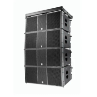 Products subject to negotiationprofessional Audio line array speaker system outdoor sound system double 12" neodymium woofers w4