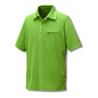 【Fit 維特】男-吸排抗UV短袖POLO衫-青綠 GS1104-43(抗UV/POLO衫/吸濕排汗)