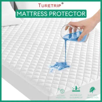 Quilt Padding Waterproof Mattress Cover Fitted Mattress Protector Colchao Waterproof Sheet Bed Protector