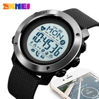 Skmei Simple Bluetooth Men's Smart Watch New Waterproof Compass Adult Smart Watch