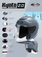 Helm KYT Kyoto Ranger 2.0 Solid Original XL Putih