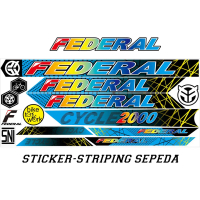 POLET STIKER ALL SEPEDA STICKER FEDERAL STIKER STRIPING