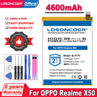 Top Brand 100% New 4600mAh BLP775 Battery For OPPO Realme X50 Realme X3/X3 Super ZOOM Mobile Phone Battery