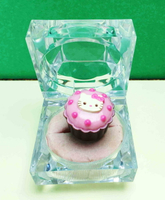 【震撼精品百貨】Hello Kitty 凱蒂貓 巧克力戒指-粉杯子 震撼日式精品百貨