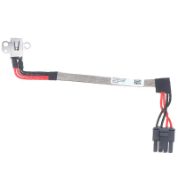 Cáp nguồn DC cho laptop MSI 15 GF66 GL66 MS1581 MS1582 MS1583 MS1585, đầu cắm DC trong, hỗ trợ sạc, 