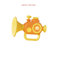 ZÉRA Mom - Trumpet Toy Child Safe Whistle Horn With Ergonomic Grip Supports Sensory Exploration For 
