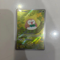 Kartu Pokemon TCG Indonesia Ledakan Peniada Rowlet 126/123 AR 2026 HOLO