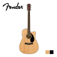 Fender CC-60SCE ST NAT BLK 面單電民謠吉他 兩色