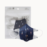 一心一罩 幼幼3D醫用口罩(10入/袋)~浩瀚火箭隊 易廷醫用口罩