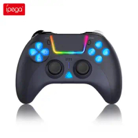 Ipega 4023 Bluetooth Gamepad Game Controller Touchpad Wireless Joystick for PS4 PS3 iOS MFi Games Android Phone PC Playstation 4