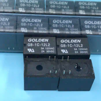 GB-1C-12L2 Power Relay 5A 125VAC 12VDC 5 Pins