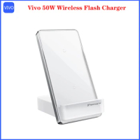 Vivo 50W Wireless Flash Charger Official Original Genuine ultra-flash charging vertical charger for vivo X70 Pro+ iqoo 8 9 pro