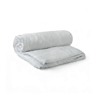 Frolina ปลอกผ้านวม รุ่น "CURVA LUXE" BoostTex Cotton  ขนาด 6 ฟุต/650 เส้นด้าย - LS027_GG_Silver Mist