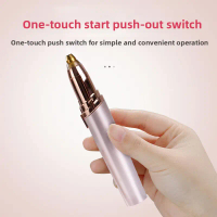 Electric eyebrow trimmer Portable size, convenient for women. Eyebrow trimming and shaving equipment