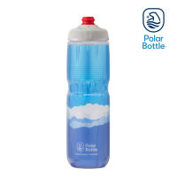 【Polar Bottle】24oz 雙層保冷噴射水壺Dawn To Dusk 藍 Blue