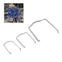 Klem hos pemanas 154 23 untuk BMW E39, E38, E60, E90, 745Li dan X5