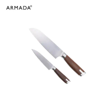 均岱鍋具【ARMADA】豐利刀 ｜ 雷射處理雙入組 ( 三德刀+水果刀 )