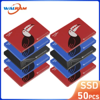 WALRAM 50pcs Ssd 120GB 2.5 SATA3 SSD 128GB 240GB 256GB 480GB 500GB 512GB HDD Disk Internal Hard Drive for laptop desktop