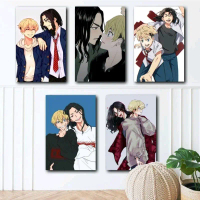 Poster Kayu Hiasan Pajangan Dinding Chifuyu x Baji Tokyo Revengers Anime mendunia modern laminasi gl