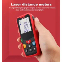LM100 Laser Distance Meter UNI-T 100 Meter Range Finder Digital Range