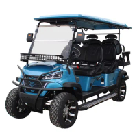 Independent Suspension CE Approved 2 4 6 Seater Electric Golf Carts Buggy Car Lithium Battery Club Four Wheel Golf Cart